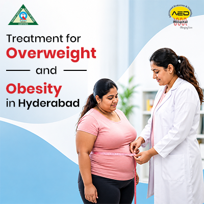 Treatment for Overweight and Obesity in Hyderabad – Expert Care at AED Hospital